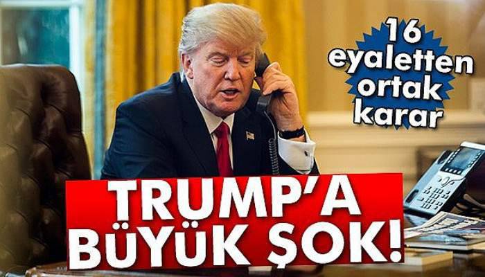 ABD'de 16 eyalet başsavcısı Trump'ı kınadı