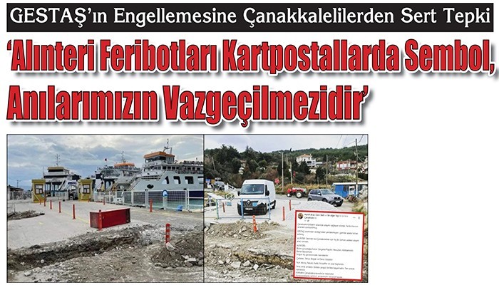 ‘Alınteri Feribotları Kartpostallarda Sembol, Anılarımızın Vazgeçilmezidir’