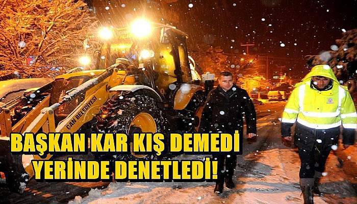 Kar Kış Dinlemeyen Başkan!