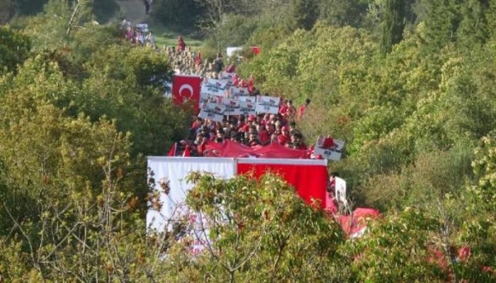 GELİBOLU YARIMADASI'NDA TARİHİ YÜRÜYÜŞ