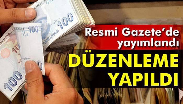  Kamu bankalarının alacaklarına düzenleme yapıldı