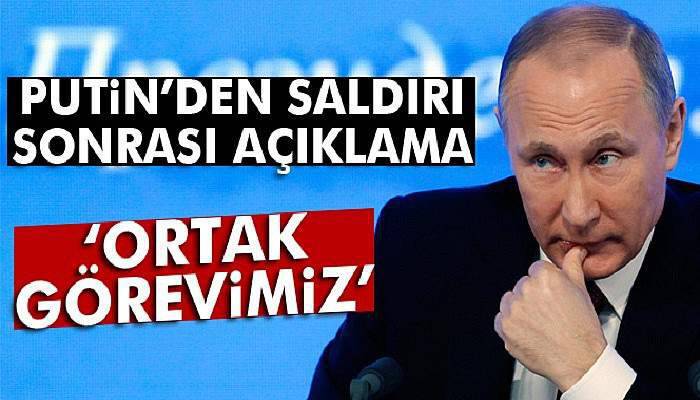 Putin’den Erdoğan’a taziye