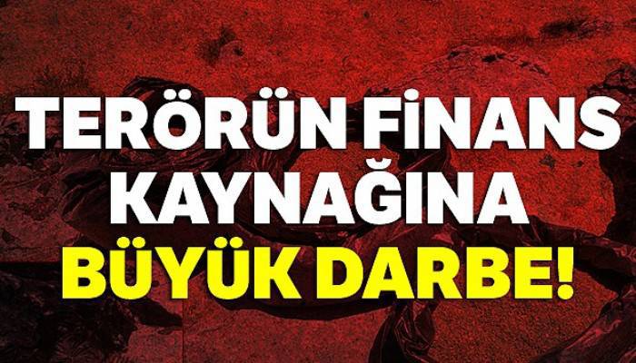 Diyarbakır'da terörün finans kaynağına büyük darbe