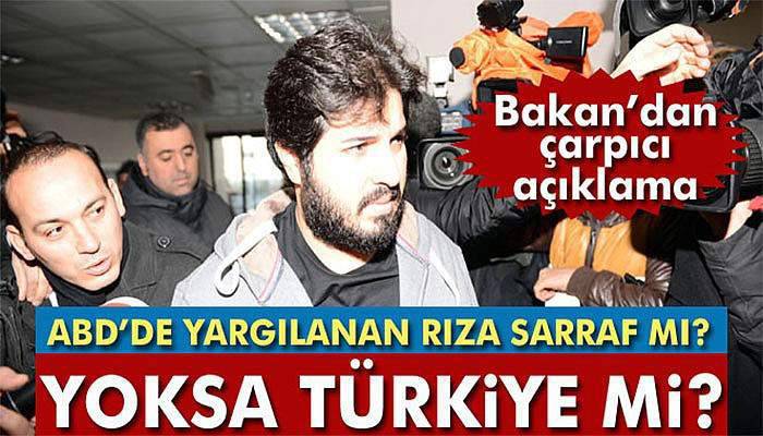 Adalet Bakanı Bekir Bozdağ'dan çarpıcı Rıza Sarraf açıklaması