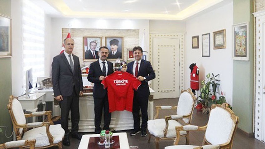 Başkan Çelen'den Vali Aktaş'a ziyaret