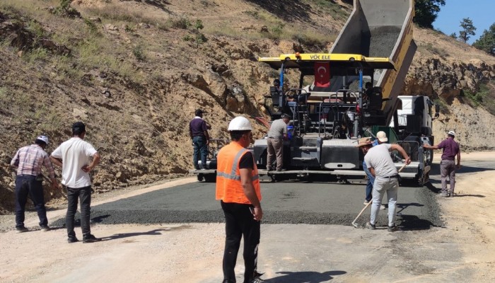   BİGA'DA SEZONUN İLK YOL DÖKÜMÜ BAŞLADI