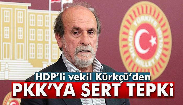 HDP'li Ertuğrul Kürkçü'den PKK'ya tepki