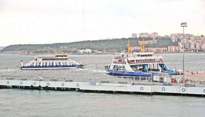 Çanakkale'de ada seferlerine olumsuz hava engeli