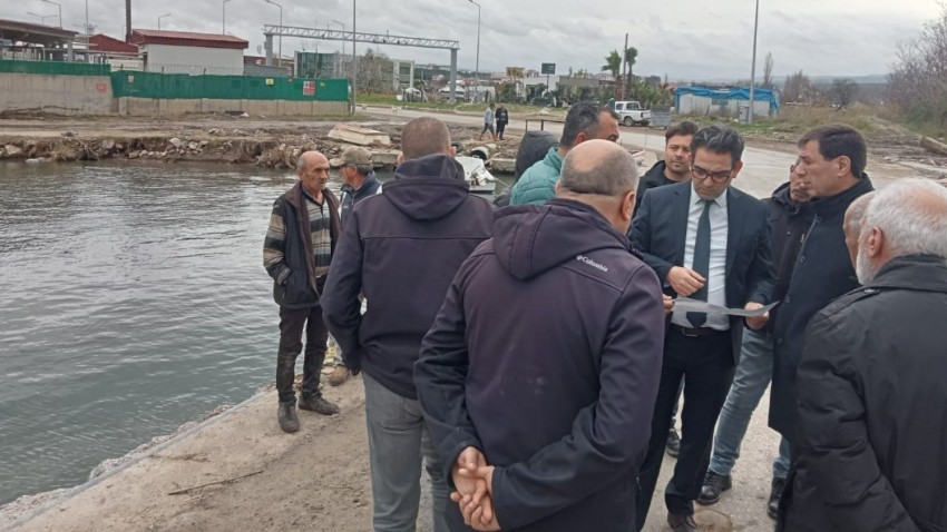 DSİ Bölge Müdürü Çanakkale’de İncelemelerde Bulundu