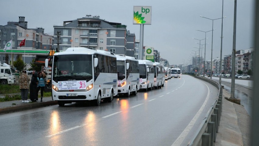 Lapseki’de 8 Mart Kadınlar Gününde Gelenek Değişmedi