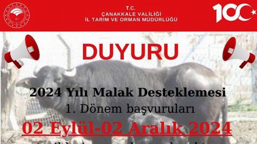 Malak Desteklemeleri Başladı