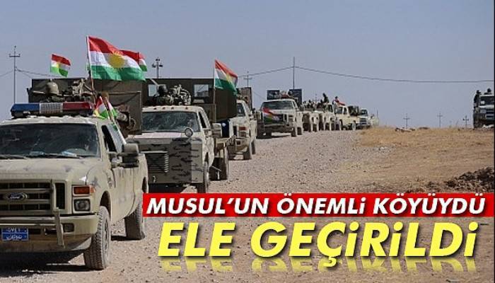  Irak güçleri, Musul’un kuzeybatı girişindeki köyü ele geçirdi