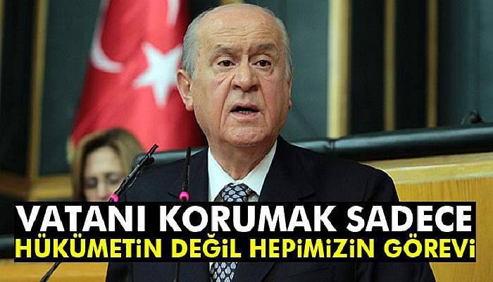 Bahçeli'den provokasyon uyarısı