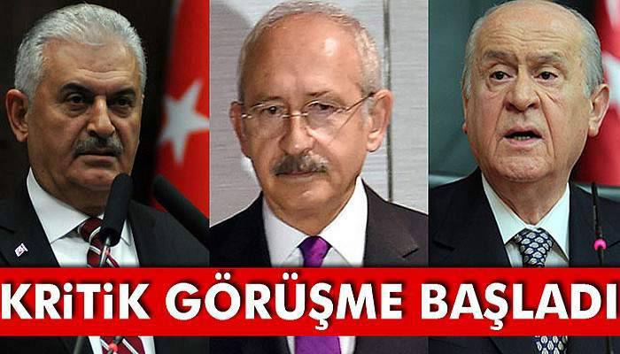  Kritik görüşme başladı