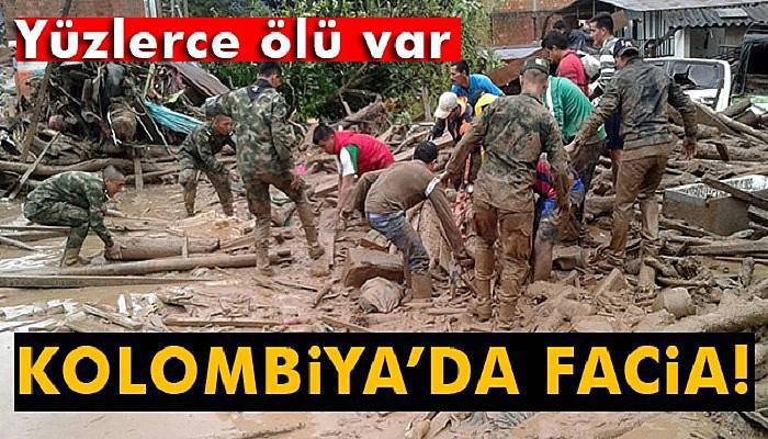  Kolombiya'da toprak kayması: 100'den fazla ölü