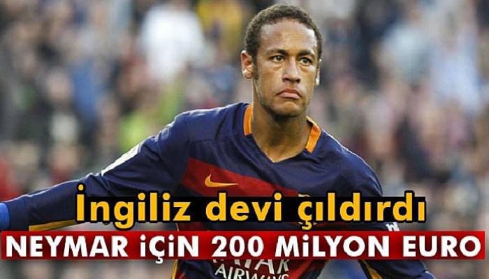  Manchester United'dan Neymar için 200 milyon Euro