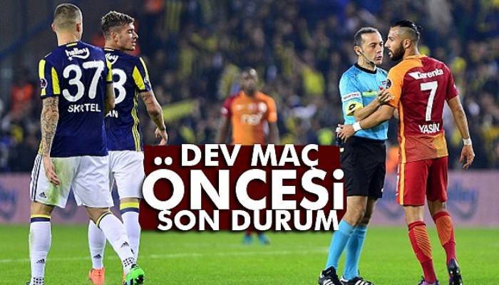  Galatasaray-Fenerbahçe maçı saat kaçta, ne zaman?