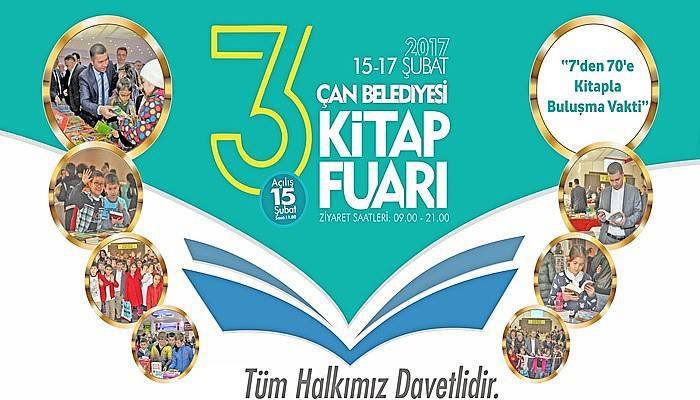 Çan Belediyesi 3. Kitap Fuarı Açılıyor