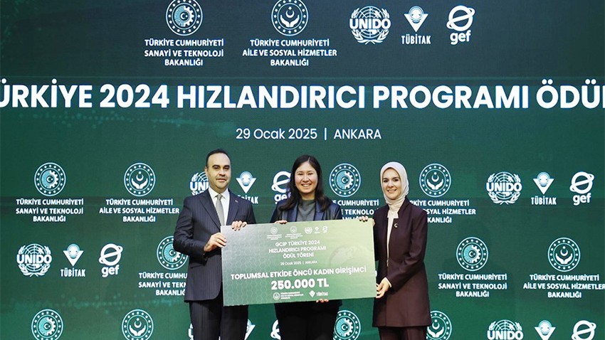 GCIP Türkiye 2024 Hızlandırıcı Programı Ödül Töreni'ne katıldı