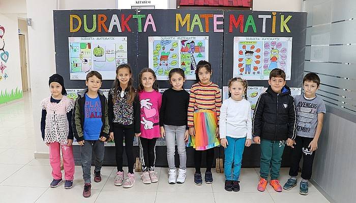 İlkokul öğrencilerinden, ‘Durakta Matematik’ klibi