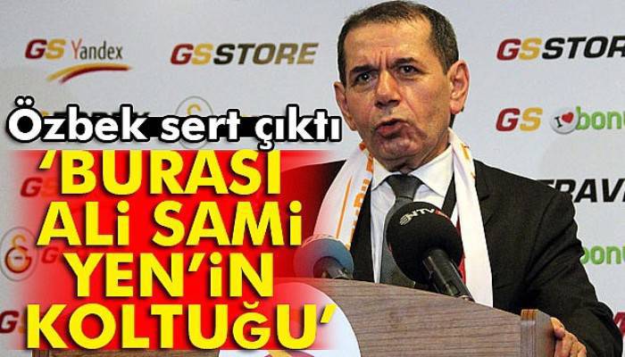 Dursun Özbek: Burası Ali Sami Yen'in koltuğu