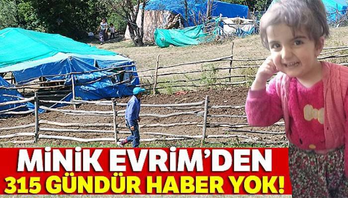 Minik Evrim'den 315 gündür haber alınamıyor