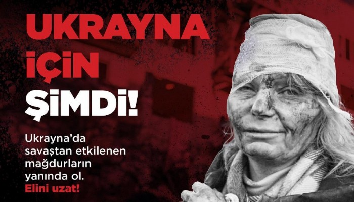 Kızılay Ukrayna için kampanya başlattı