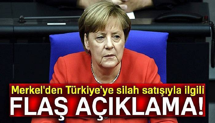 Merkel, Türkiye'ye silah satışının tamamen durdurulmasını reddetti