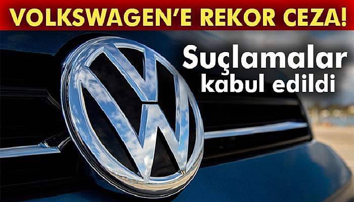  ABD’den Volkswagen’e 4.3 milyar dolar ceza