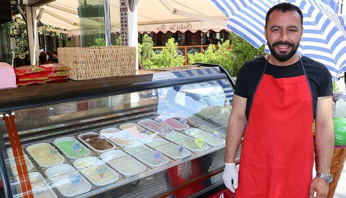 Ayvacık sütü ve Kazdağları’nın otları dondurmada buluştu