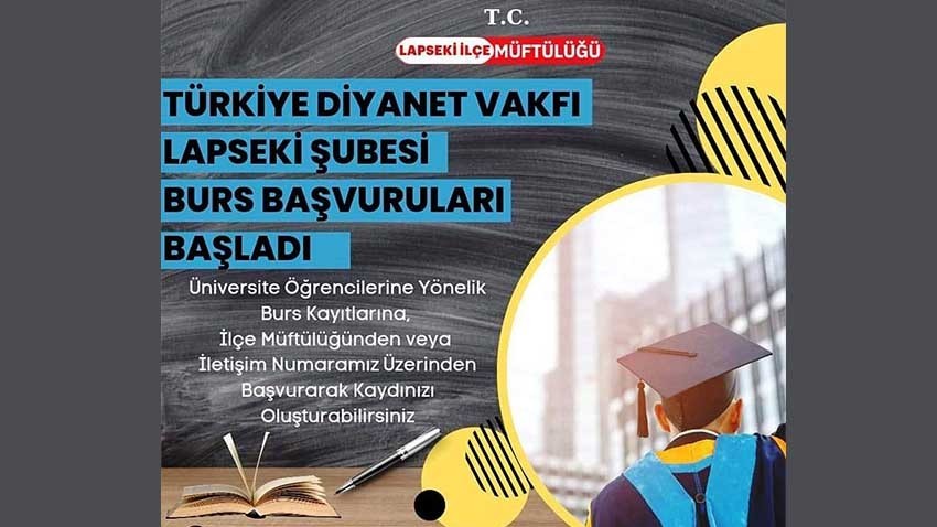 Türkiye Diyanet Vakfı Üniversite öğrencileri burs veriyor