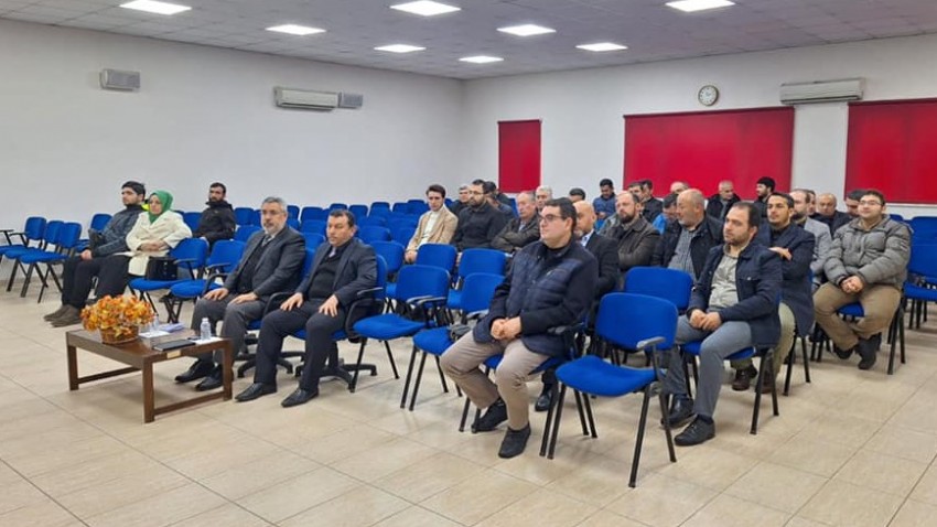 Müftülük Personeline Sigara Bırakma Semineri Verildi