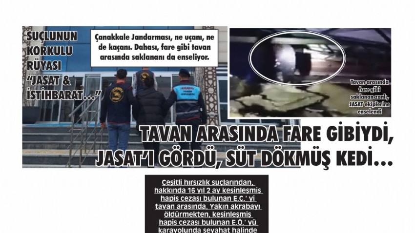 SUÇLUNUN KORKULU RÜYASI “JASAT & İSTİHBARAT…”