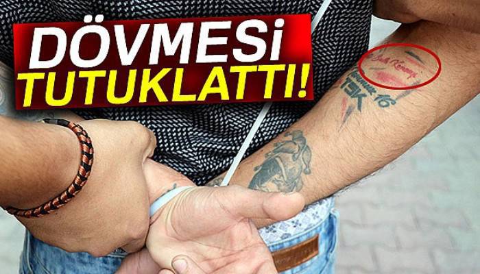 Koluna 'Yurtta Sulh Konseyi' dövmesi yaptıran zanlı tutuklandı