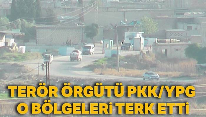 PKK/PYD terör örgütü Rasulayn'da kontrol noktalarından çekildi