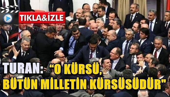 “O kürsü, bütün milletin kürsüsüdür