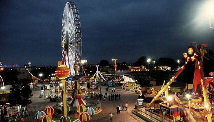 Lunaparkta bekçi dehşeti