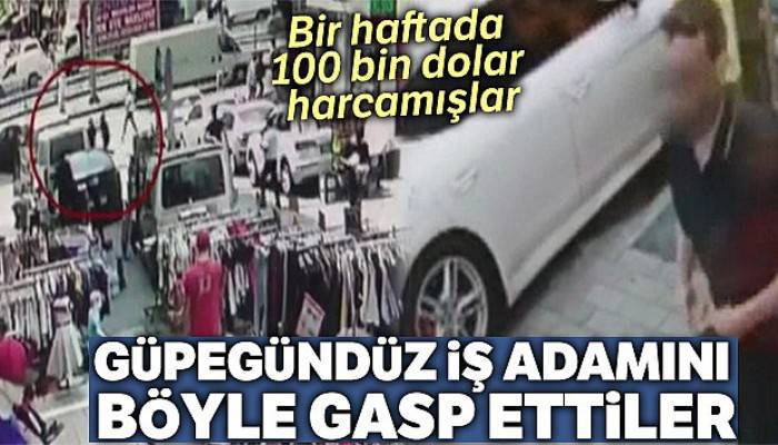 Fatih'te iş adamını yumruklayıp gasp ettiler