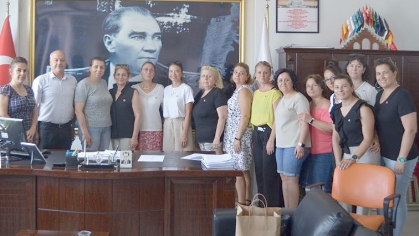 CHP Kadın Kollarından Eceabat Belediyesine Ziyaret