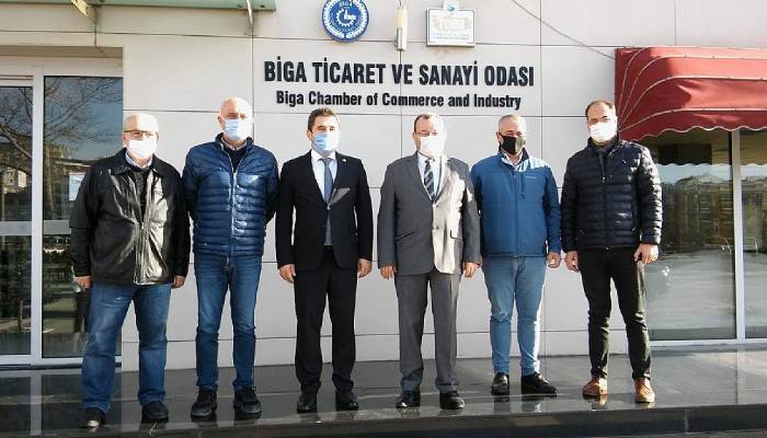 BAŞSAVCI YALÇINÖZ’DEN TSO’YA VEDA ZİYARETİ