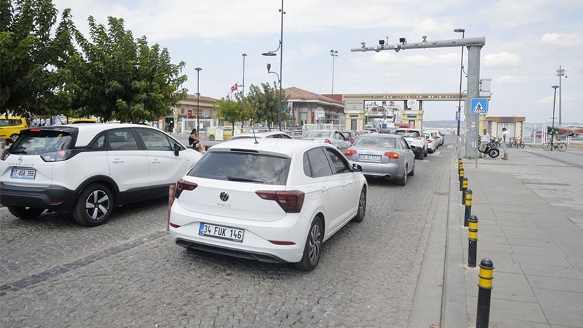 İskelede dönüş trafiği