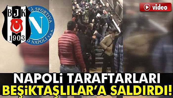  İtalyan holiganlar, Beşiktaş taraftarına saldırdı