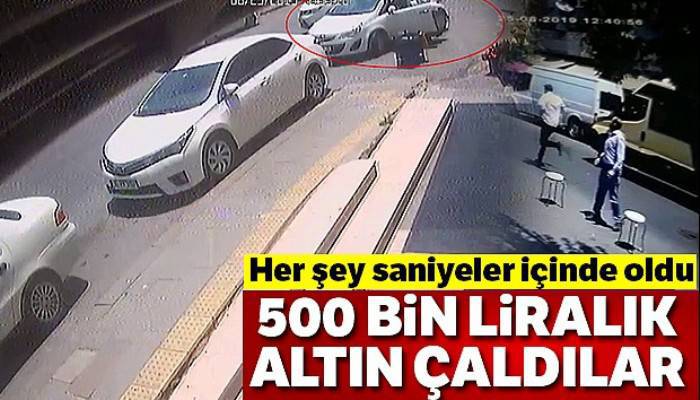 Bahçelievler'de 500 bin liralık altın hırsızlığı