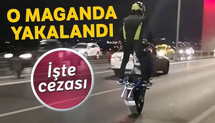 15 Temmuz Şehitler Köprüsü'ndeki tek teker magandası yakalandı