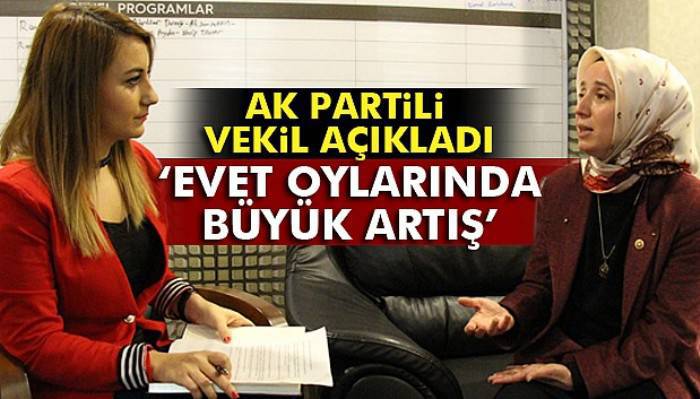  Evet oylarında büyük artış var