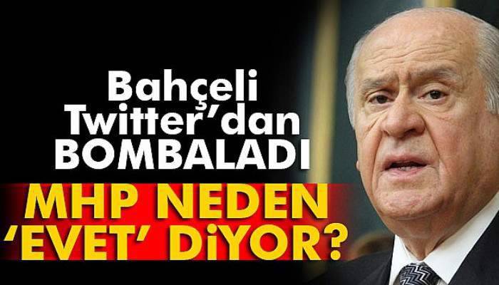 MHP Lideri Bahçeli: Türklüğün bekası için ‘evet’ diyoruz