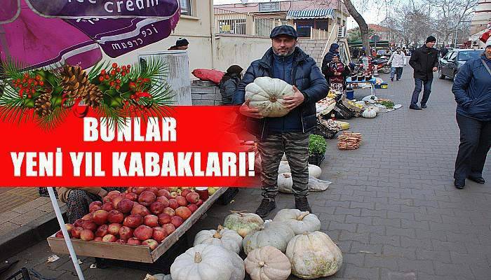  Yeni yıl kabakları alıcı bekliyor