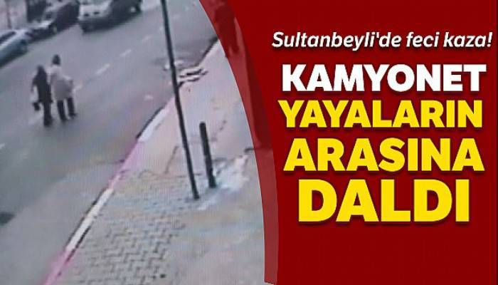 Sultanbeyli'de feci kaza!