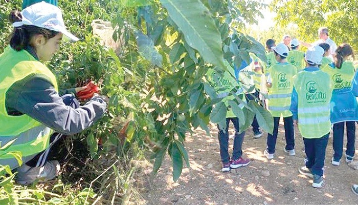 Öğrencilerden tarım arazileri ve İşletmelerine teknik gezi