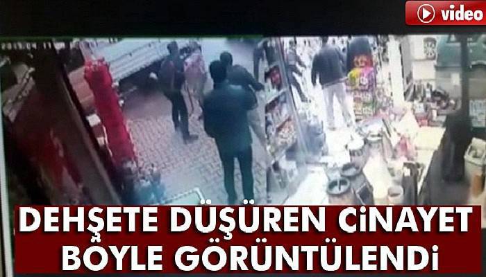  Bursa'da cinayet anı kamerada! 